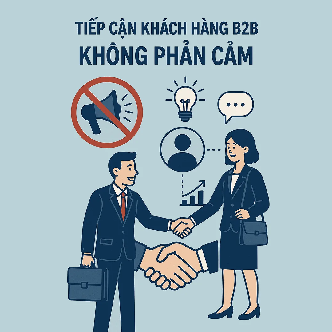 Tiếp cận khách hàng doanh nghiệp (B2B) không gây phản cảm